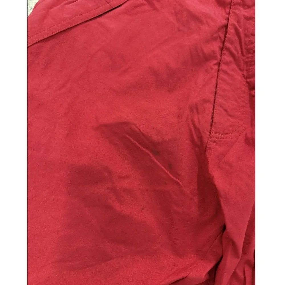 The North Face Extreme Gear Ski Pants Red Black Vintage Mens Snow Trousers‎ 90s
